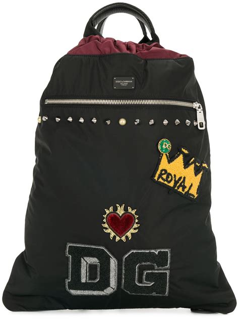 dolce gabbana belkin|dolce and gabbana backpacks.